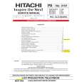 HITACHI LC47B CHASSIS Service Manual