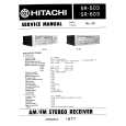 HITACHI SR-503 Service Manual